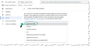 13 Type d'application