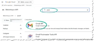 21 Recherche API Gmail