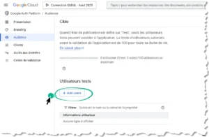 23 Conserver l'application